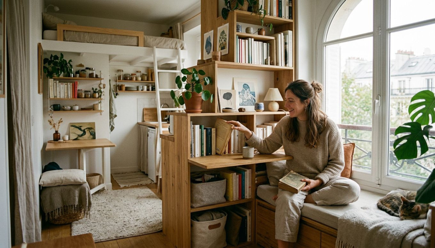 Changer de regard sur les petits espaces : astuces inspirées de l’habitat sur-mesure